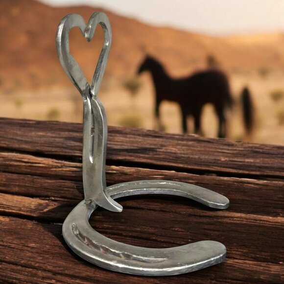 GyspyCwboy Original Handmade Horseshoe Heart - Picture 4 of 8